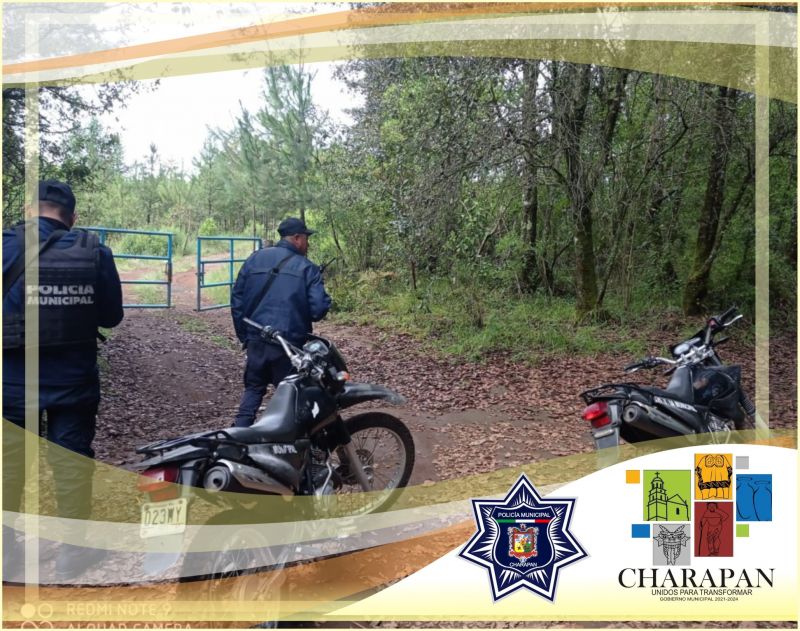 Realizan acciones de seguridad policía municipal