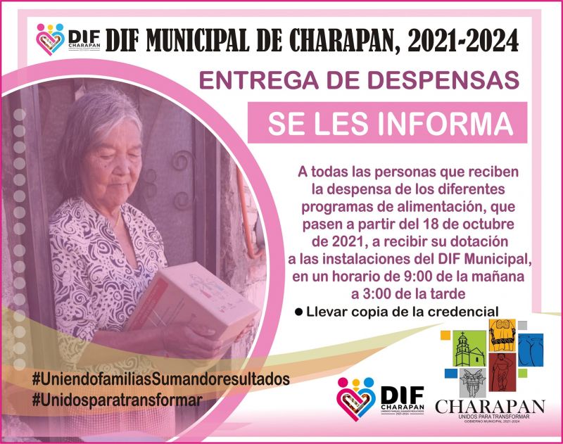 Entrega de despensas