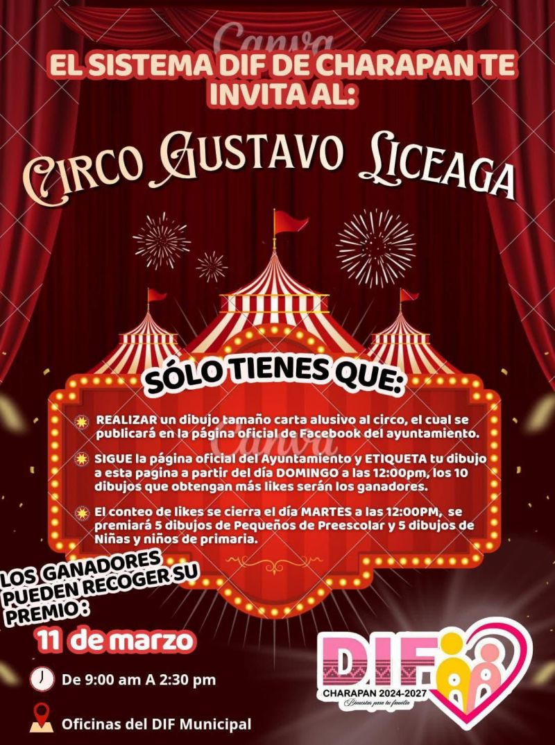 DIBUJA EL CIRCO Y GANA BOLETOS