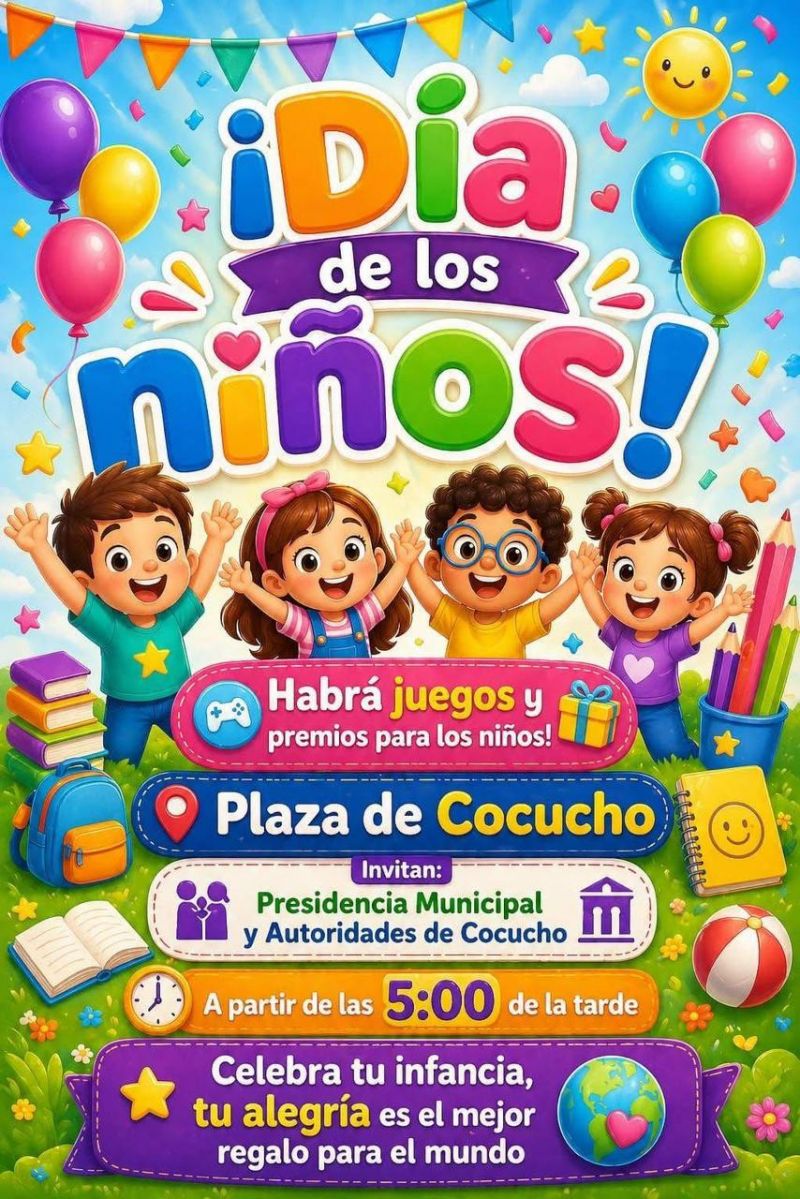 ¡Hoy es un día súper especial para nuestros niños de Cocucho!